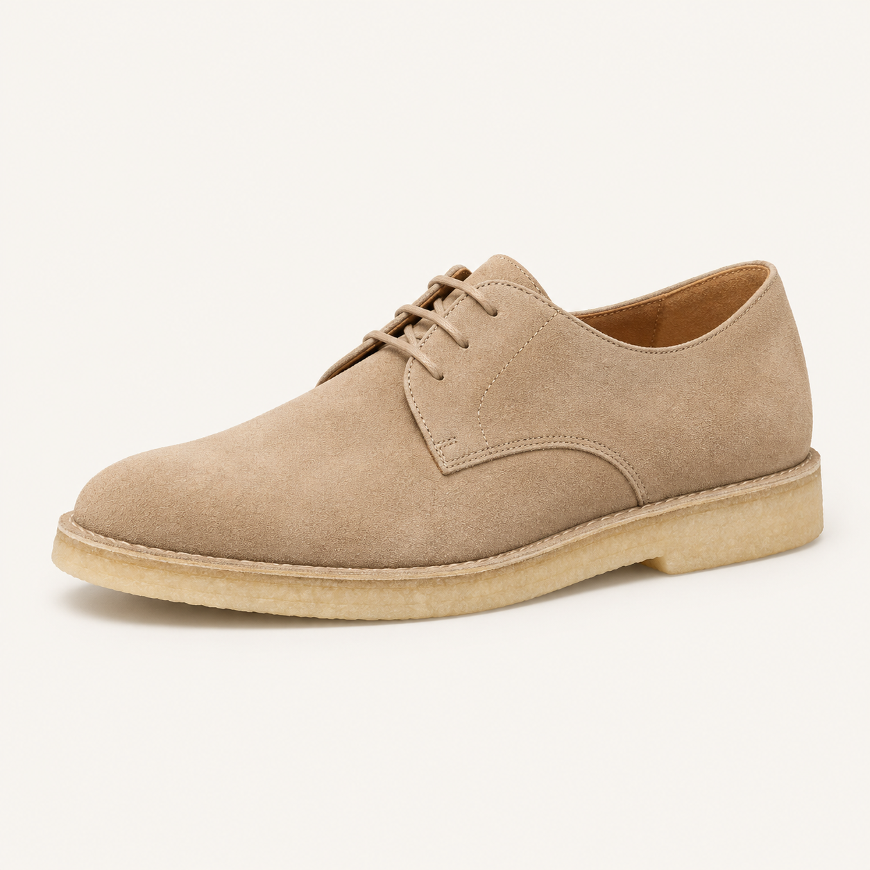 Illustrative demo image: Weekend Suede Derby